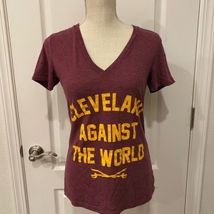 Cleveland against the world t shirt